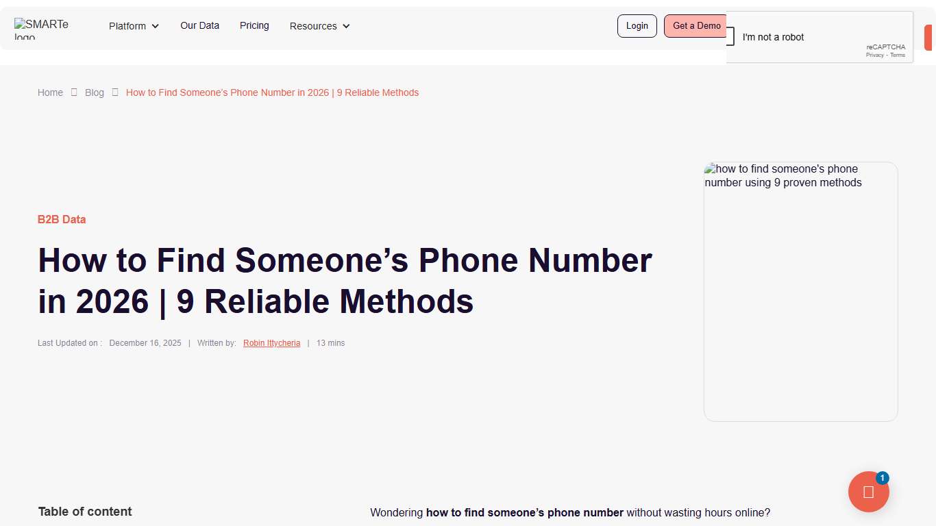 How to Find Someone’s Phone Number in 2026 | 9 Reliable Methods